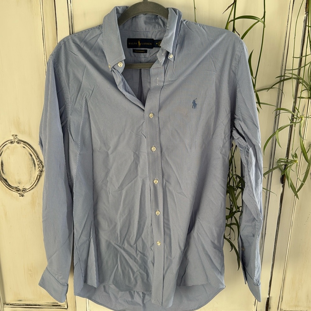 M Ralph Lauren performance shretch shirt